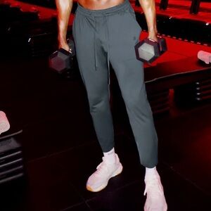 Lululemon Slim Tapered Jersey Pants - Oil Grey